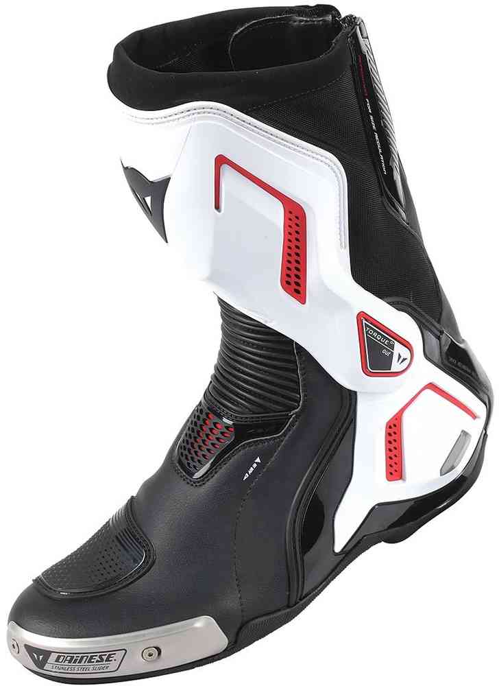 TORQUE D1 OUT BOOTS BLACK/WHITE/RED