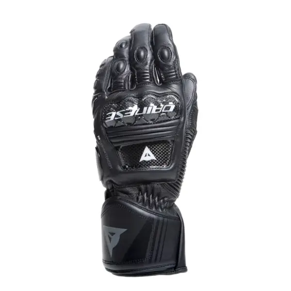 DRUID 4 LEATHER GLOVES BLACK/GREY