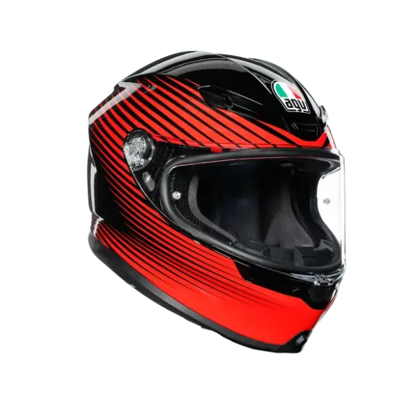 K6 E2205 MULTI - RUSH BLACK/RED