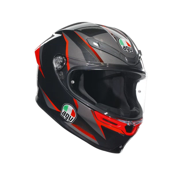 K6 S E2206 - SLASHCUT BLACK/GREY/RED